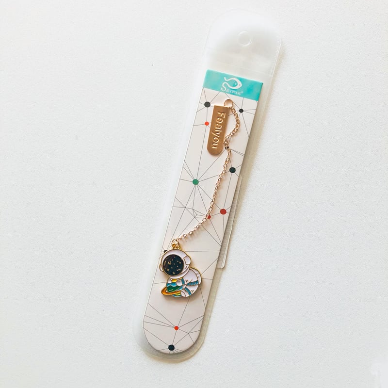 Creative Science Fiction Astronaut Bookmark Stationery