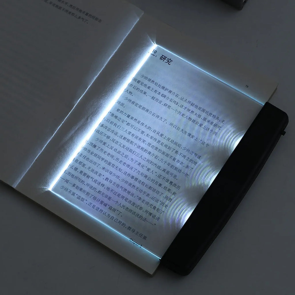 📖 LED Night Reading Light Panel – Eye-Friendly Book Light for Night Reading