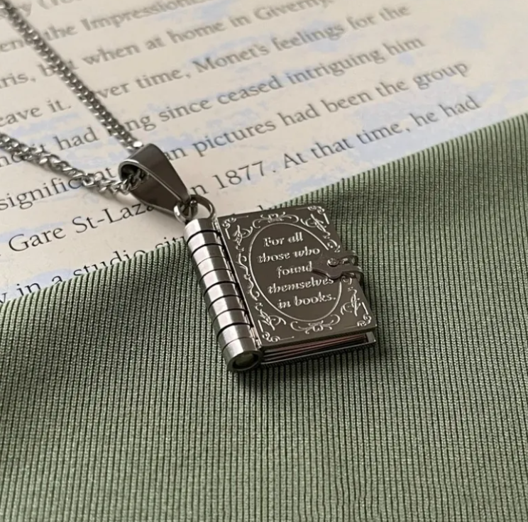 Book Lover Necklace