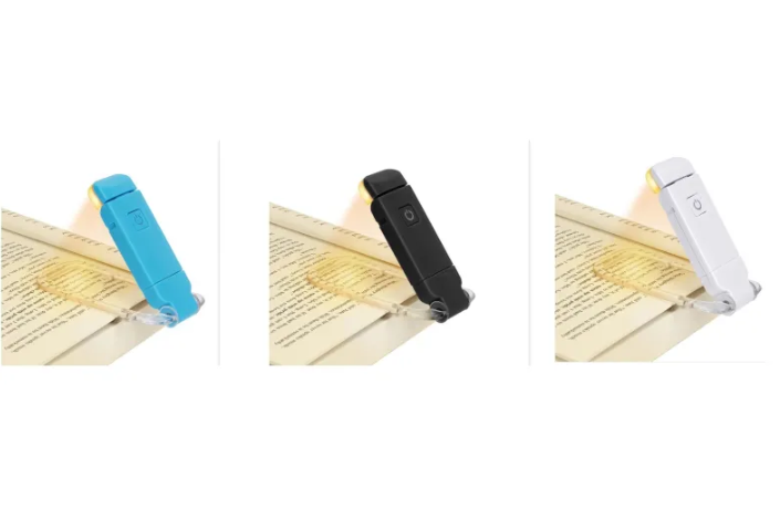 LED USB Rechargeable Clip Book Light