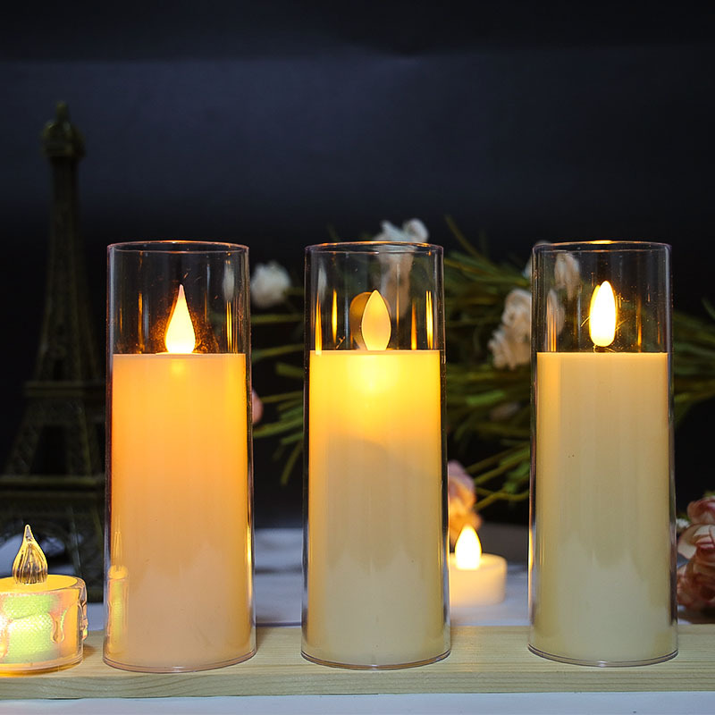 Flameless LED Candle Set – Realistic Flickering Candles for Cozy Reading & Bookish Decor