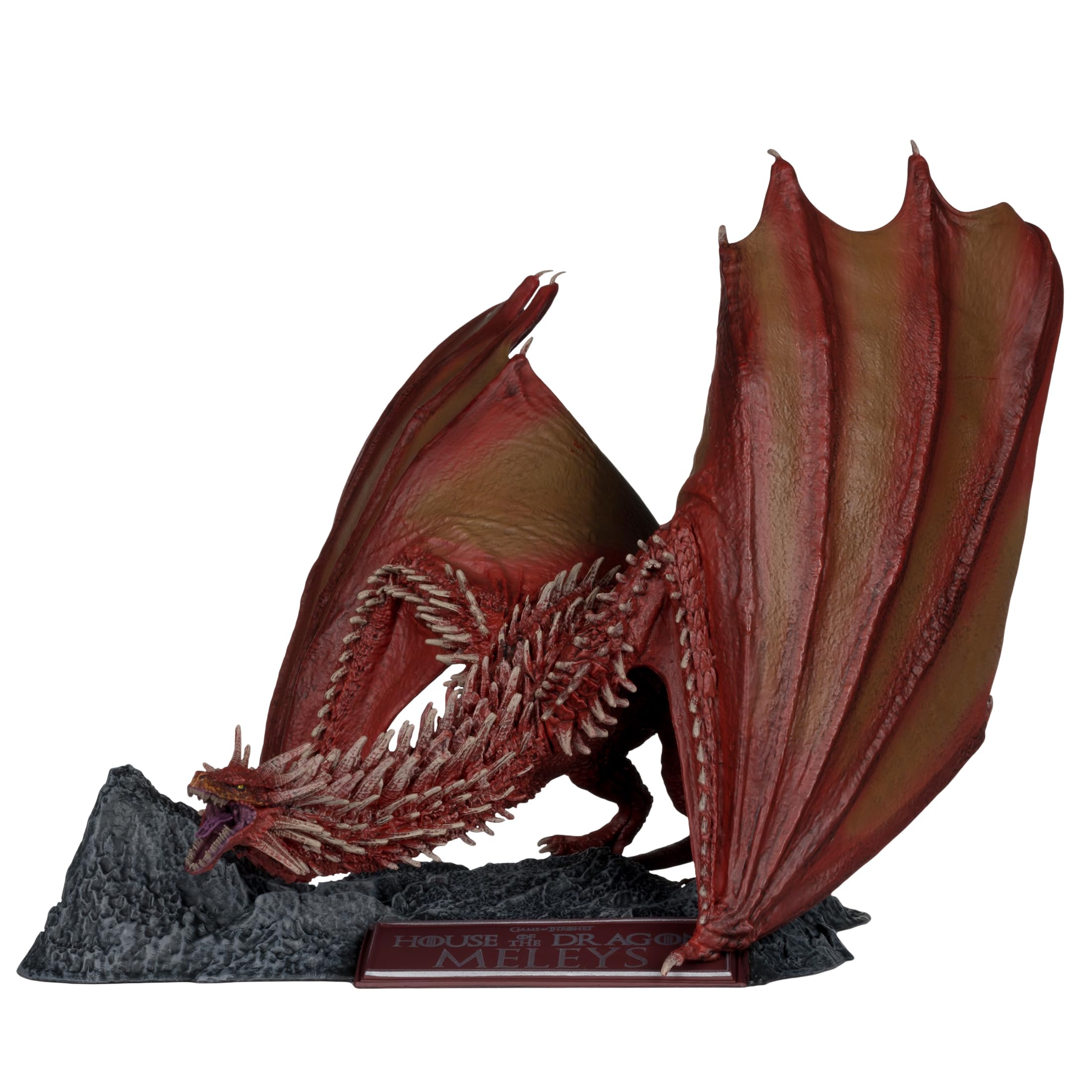 Red Queen Dragon Figure – Fantasy Dragon Collectible for Bookshelf & Decor