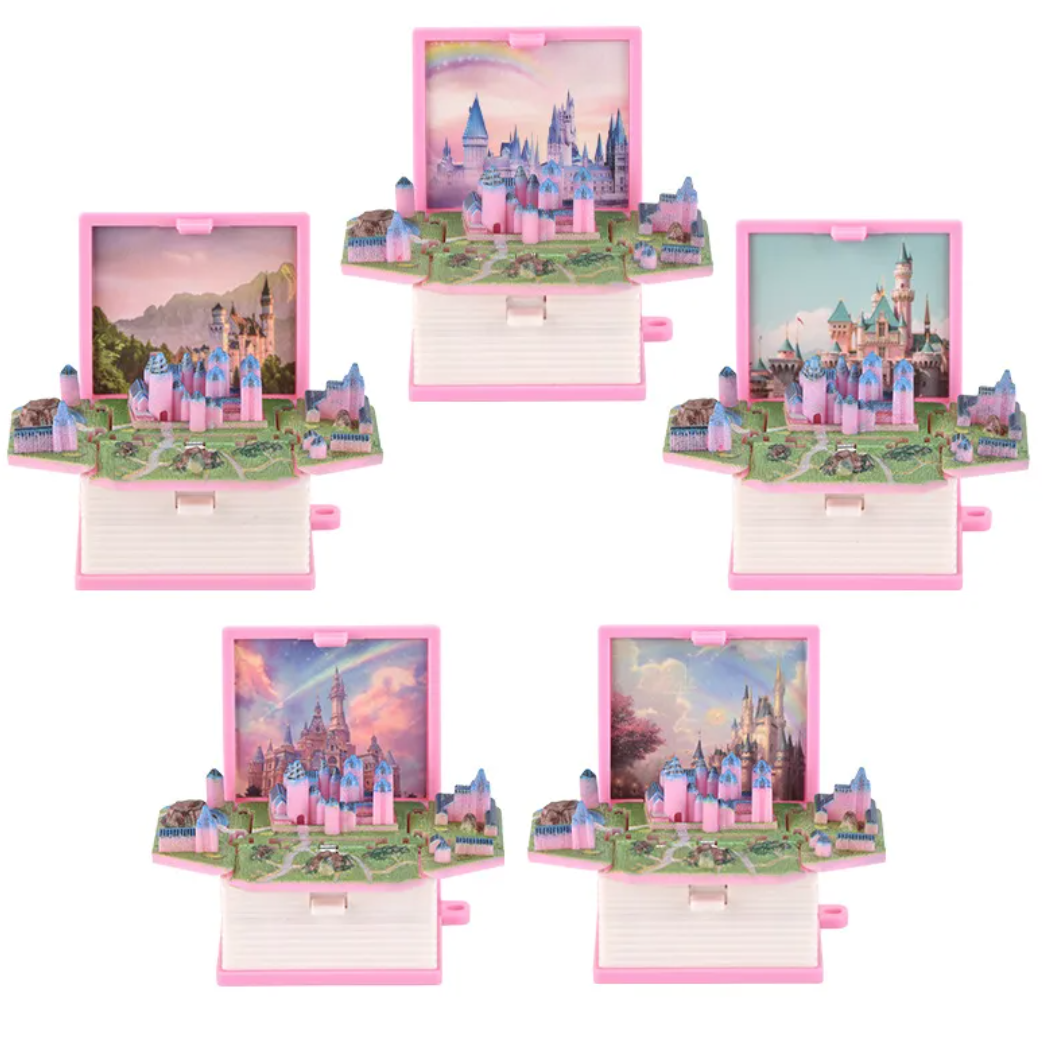 Folding Book Keychain Pendant