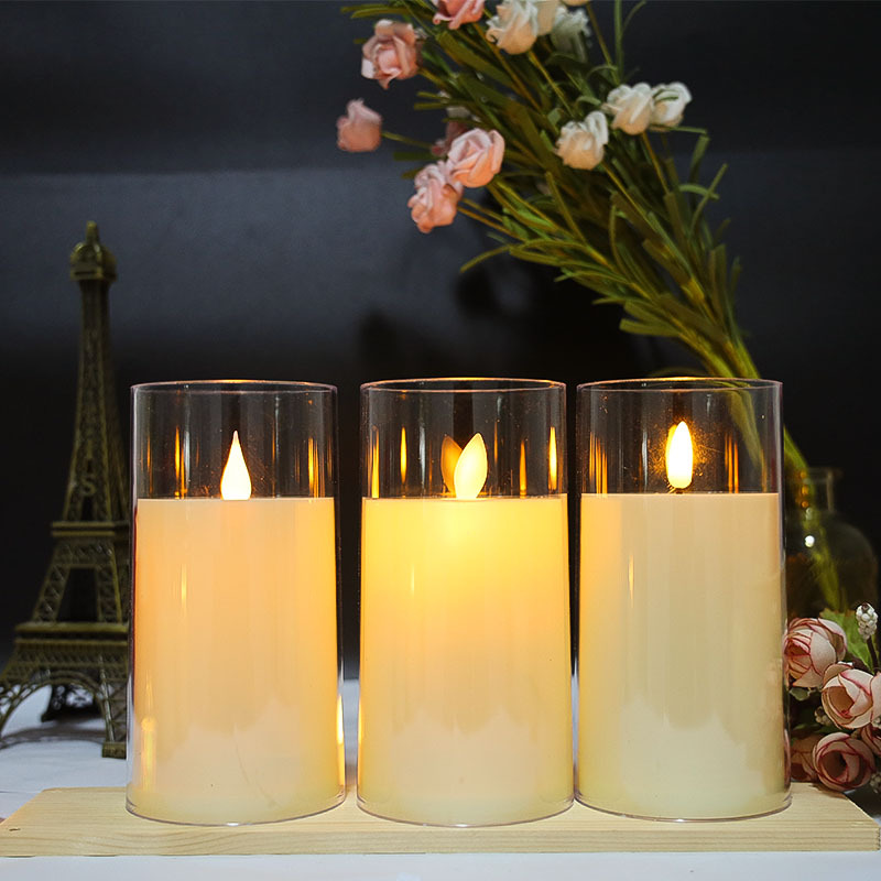 Flameless LED Candle Set – Realistic Flickering Candles for Cozy Reading & Bookish Decor