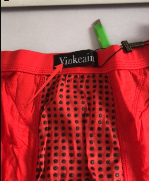 Health Magnetic Therapy Breathable Men's Boxer Briefs