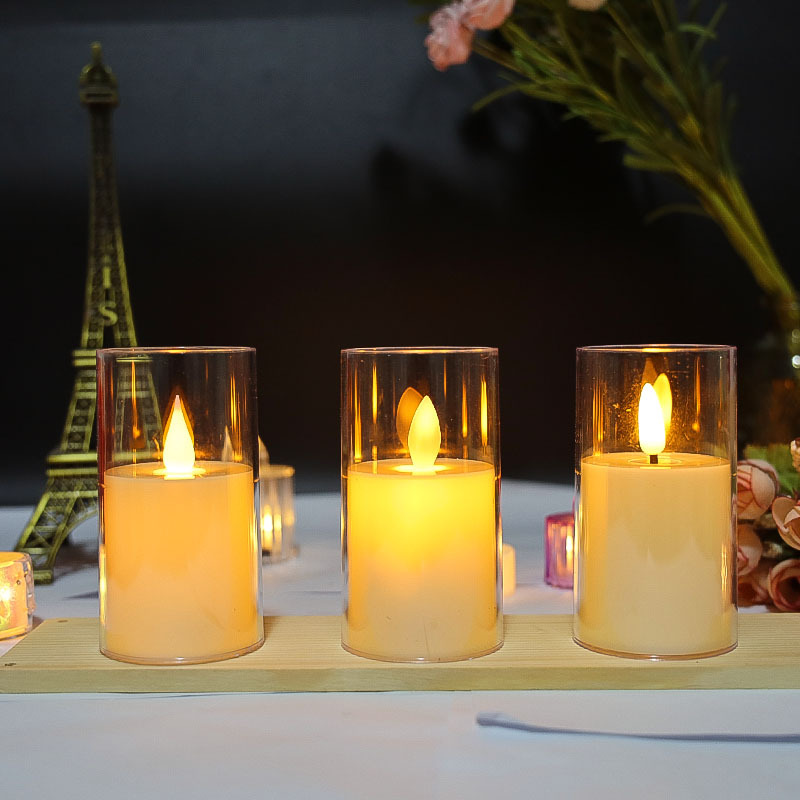 Flameless LED Candle Set – Realistic Flickering Candles for Cozy Reading & Bookish Decor