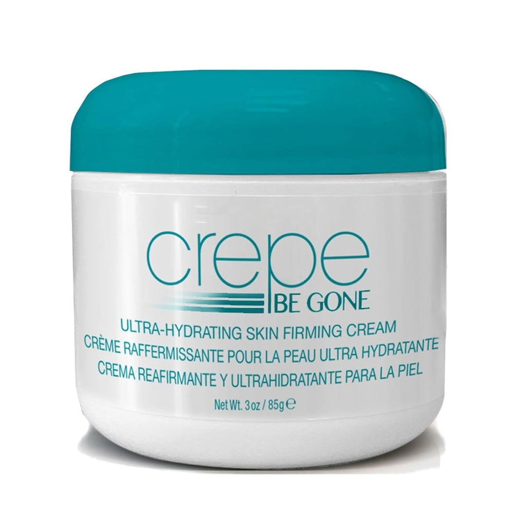 Crepe Be Gone Body Souffle - Classic 3 ounce - Ultra Hydrating Crepe Skin Firming Cream for NeckChest Arms & Legs