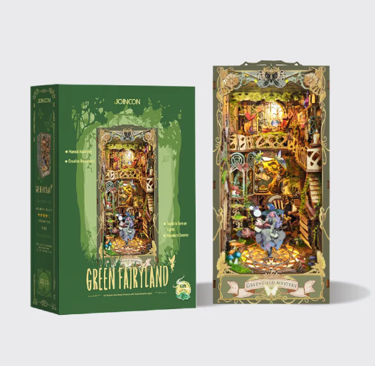 Whale Air 3D DIY Cottage Book Stand