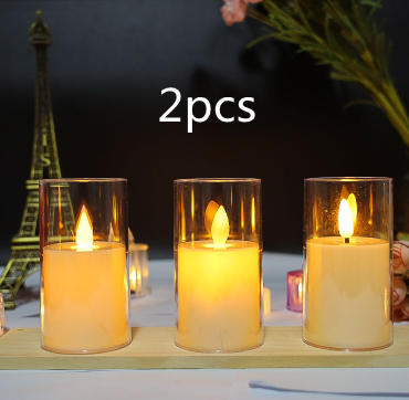 Flameless LED Candle Set – Realistic Flickering Candles for Cozy Reading & Bookish Decor