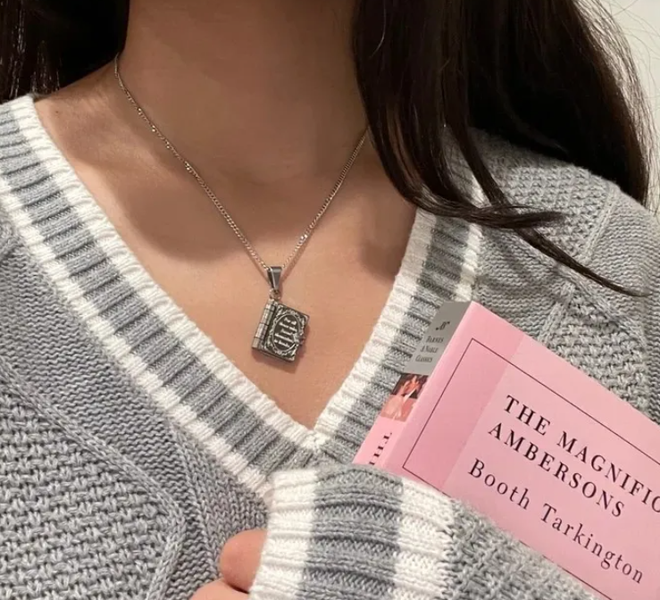Book Lover Necklace