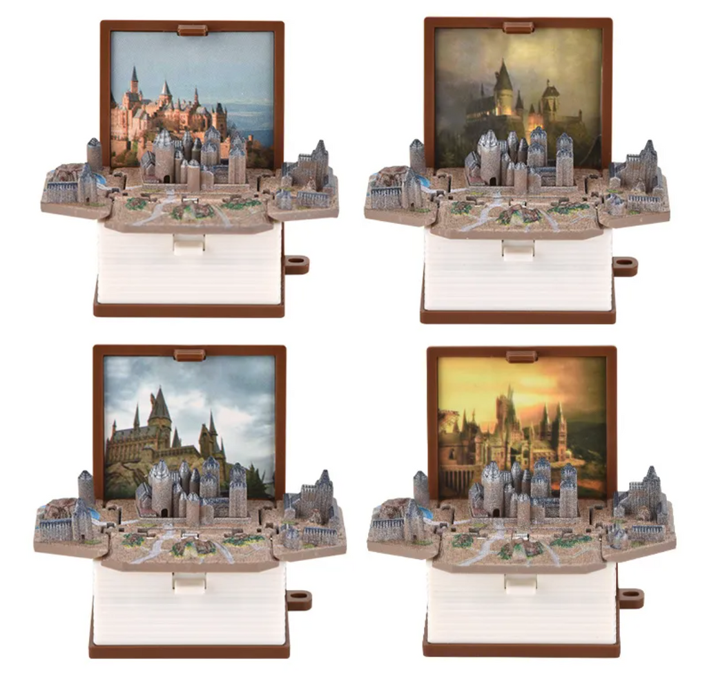 Folding Book Keychain Pendant