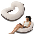 Cozy Reading Pillow – Back Support Cushion for Bed, Couch & Book Lovers