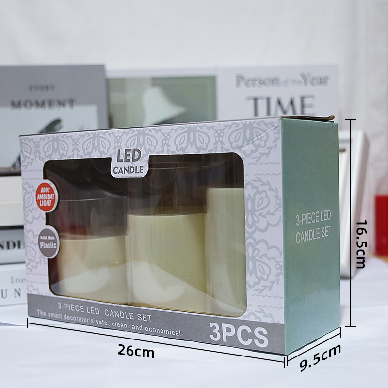 Flameless LED Candle Set – Realistic Flickering Candles for Cozy Reading & Bookish Decor