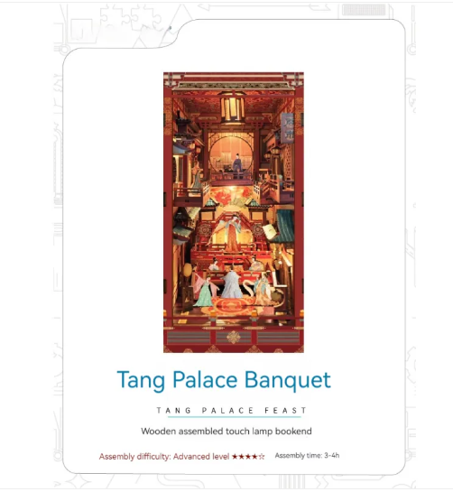 Whale Air 3D DIY Cottage Book Stand