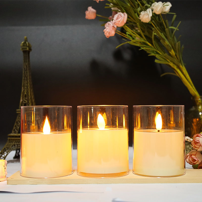 Flameless LED Candle Set – Realistic Flickering Candles for Cozy Reading & Bookish Decor