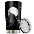 Black Cat Tumbler Cat Gifts For Women - Cat Christmas Witchy Gifts For Women - Cat Mug Black Cat Gifts For Cat Lovers - Gothic Gifts For Women Men Cat Tumblers For Cat Lovers Goth Tumbler 20oz