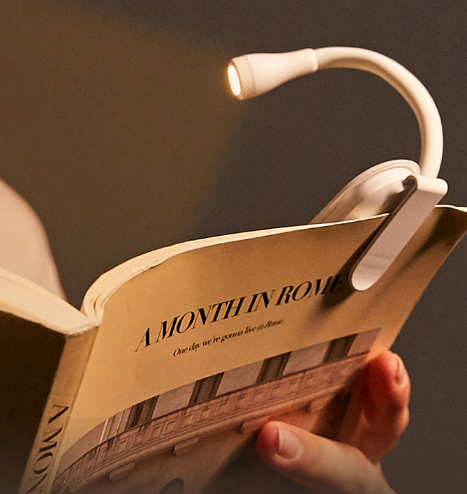 Creative Mini USB Rechargeable LED Book Light