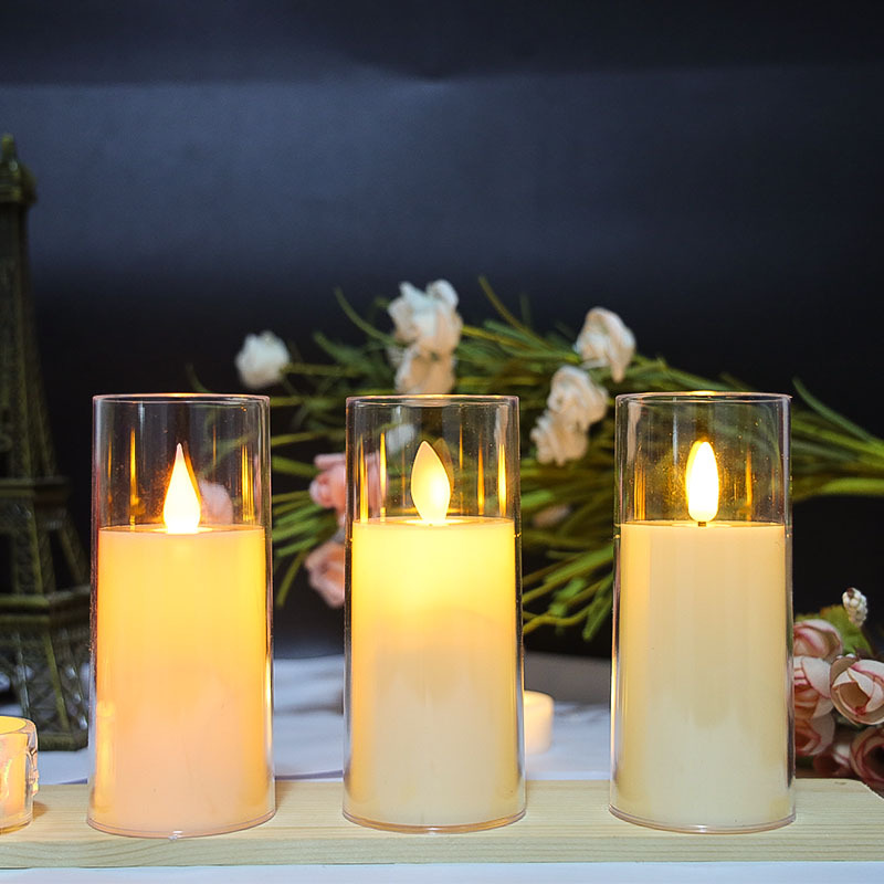 Flameless LED Candle Set – Realistic Flickering Candles for Cozy Reading & Bookish Decor
