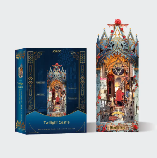 Whale Air 3D DIY Cottage Book Stand