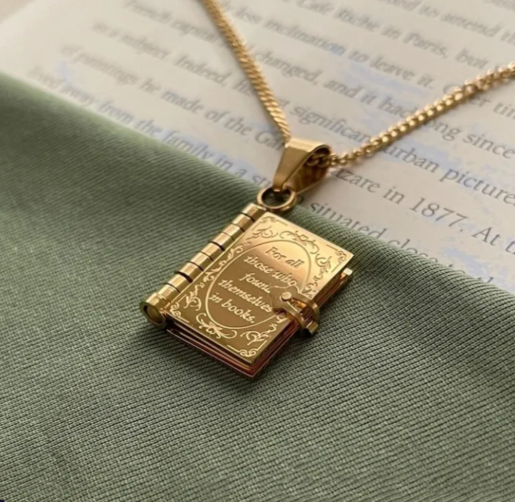 Book Lover Necklace