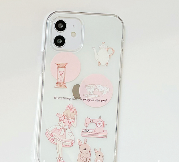 Transparent Phone Case for Book Lover