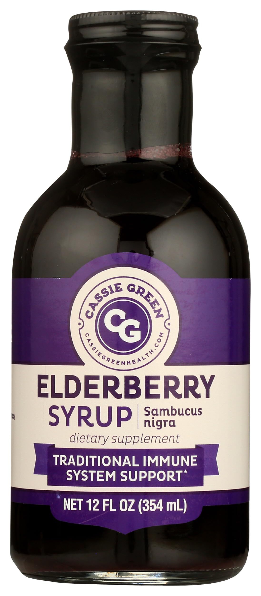 Cassie Green Health Elderberry Syrup 12 FZ