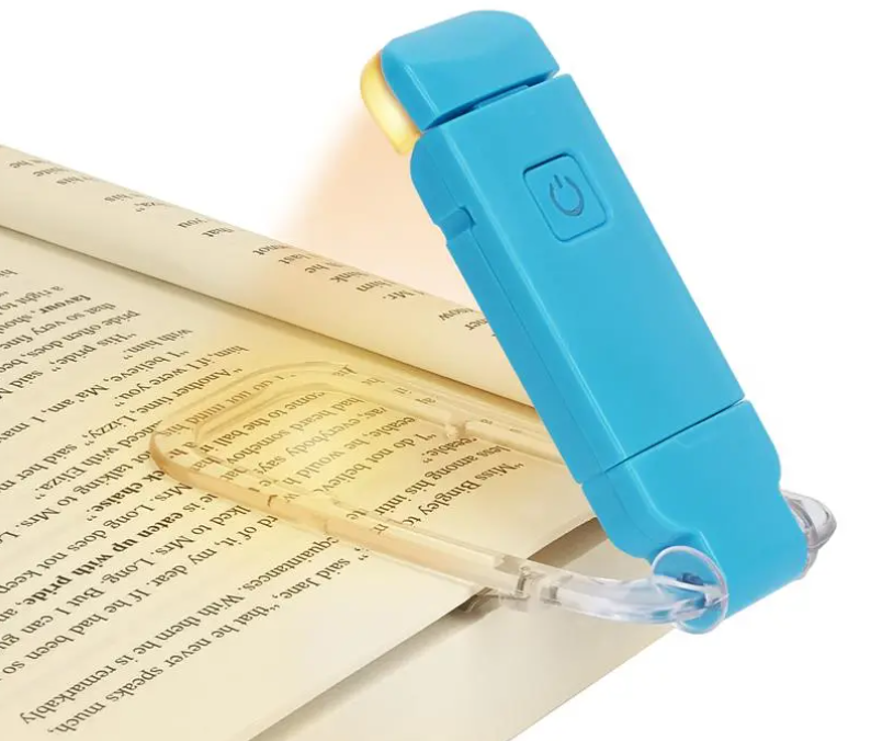 LED USB Rechargeable Clip Book Light