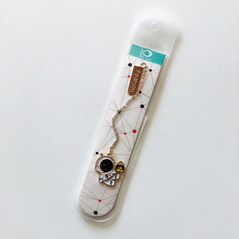 Creative Science Fiction Astronaut Bookmark Stationery