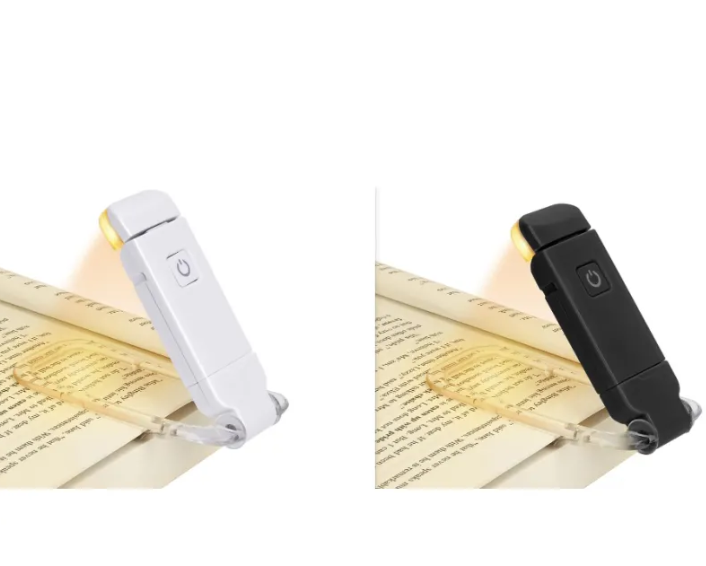 LED USB Rechargeable Clip Book Light