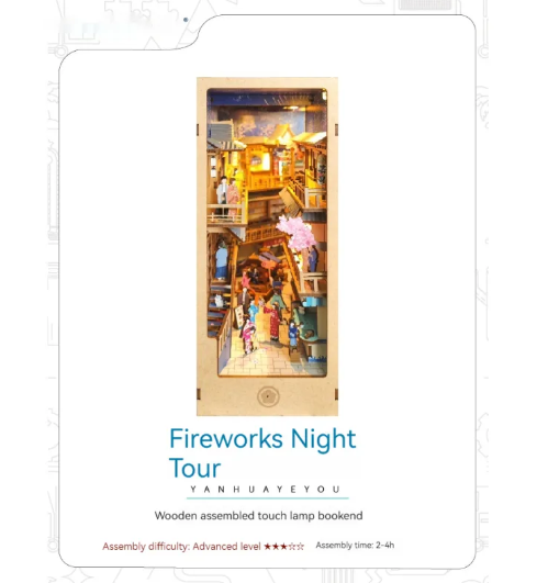 Whale Air 3D DIY Cottage Book Stand